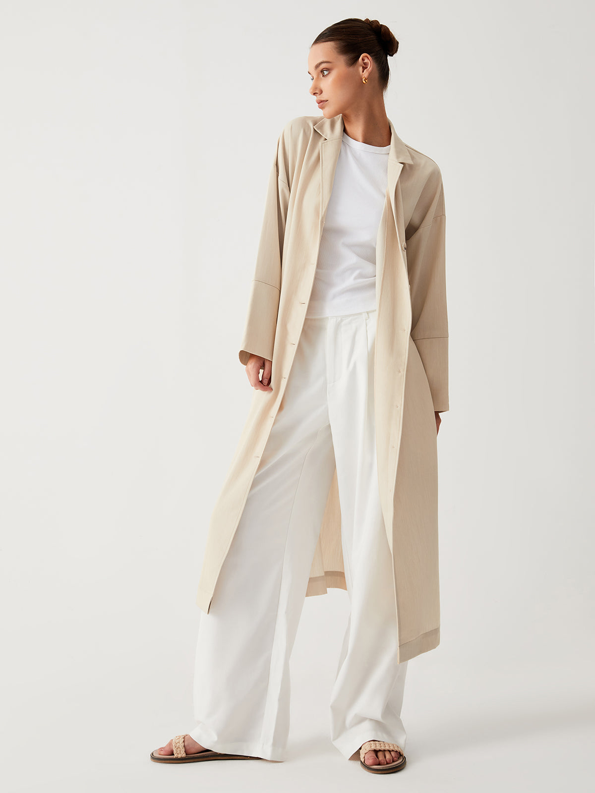 City Walk Trench Coat-Chicvia