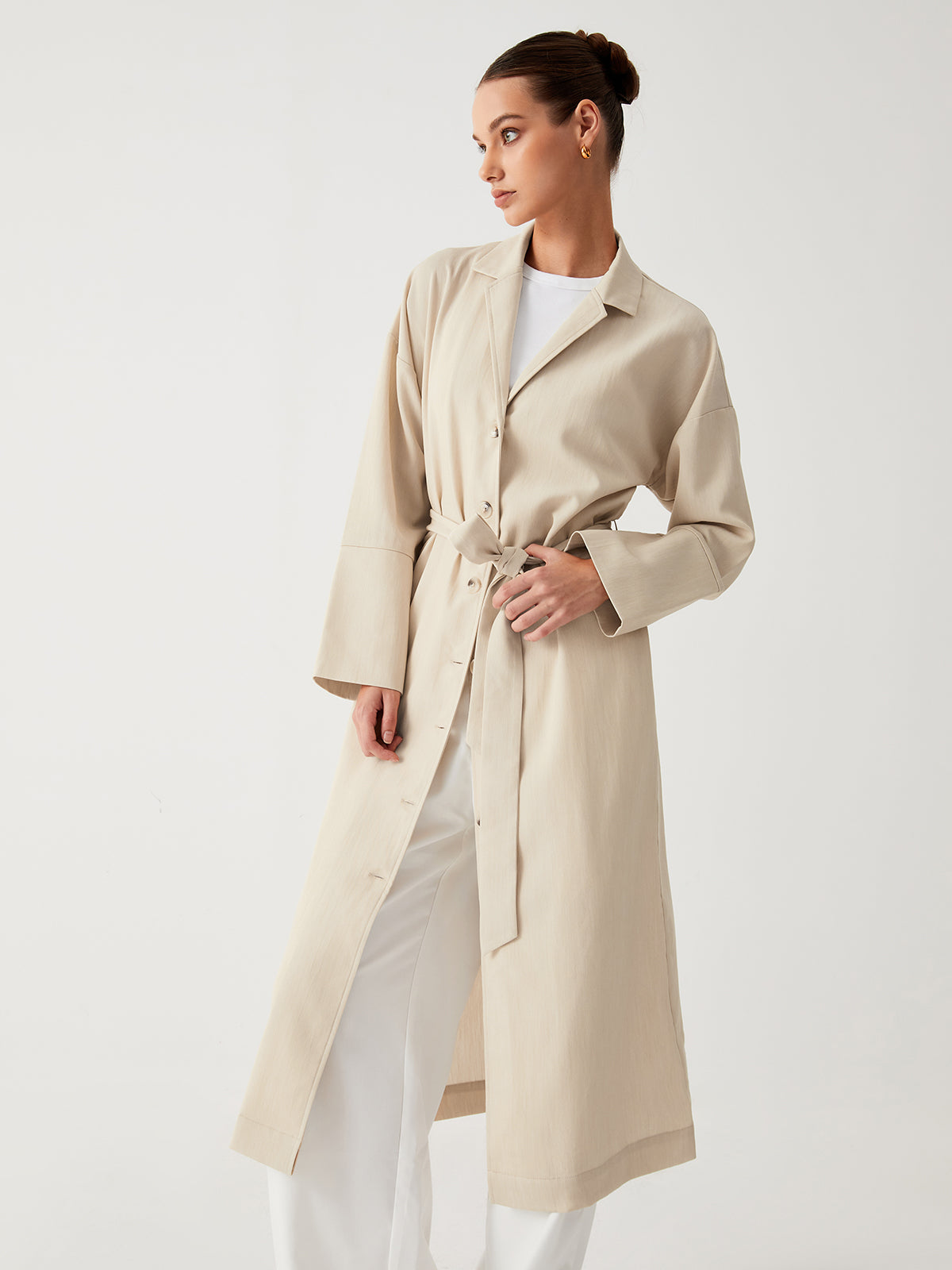 City Walk Trench Coat-Chicvia