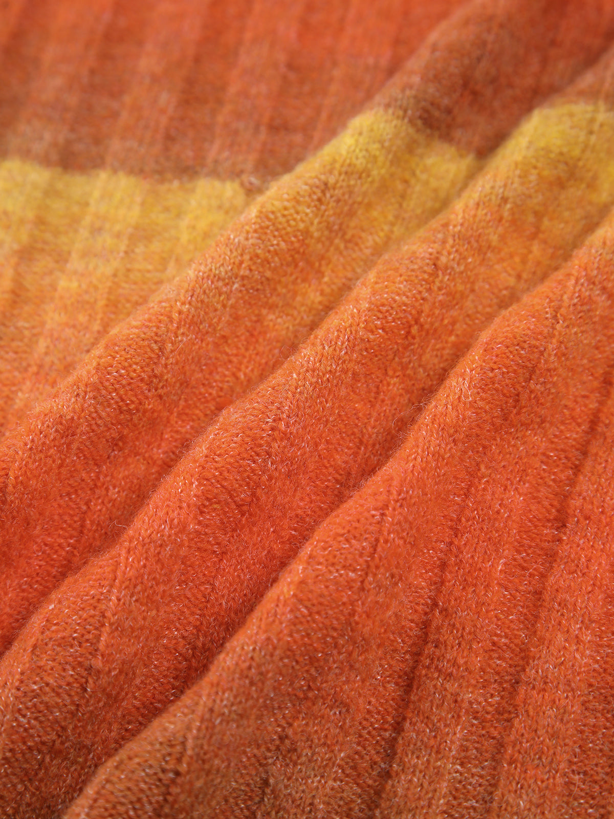 Ombre Maple Cardigan-Chicvia