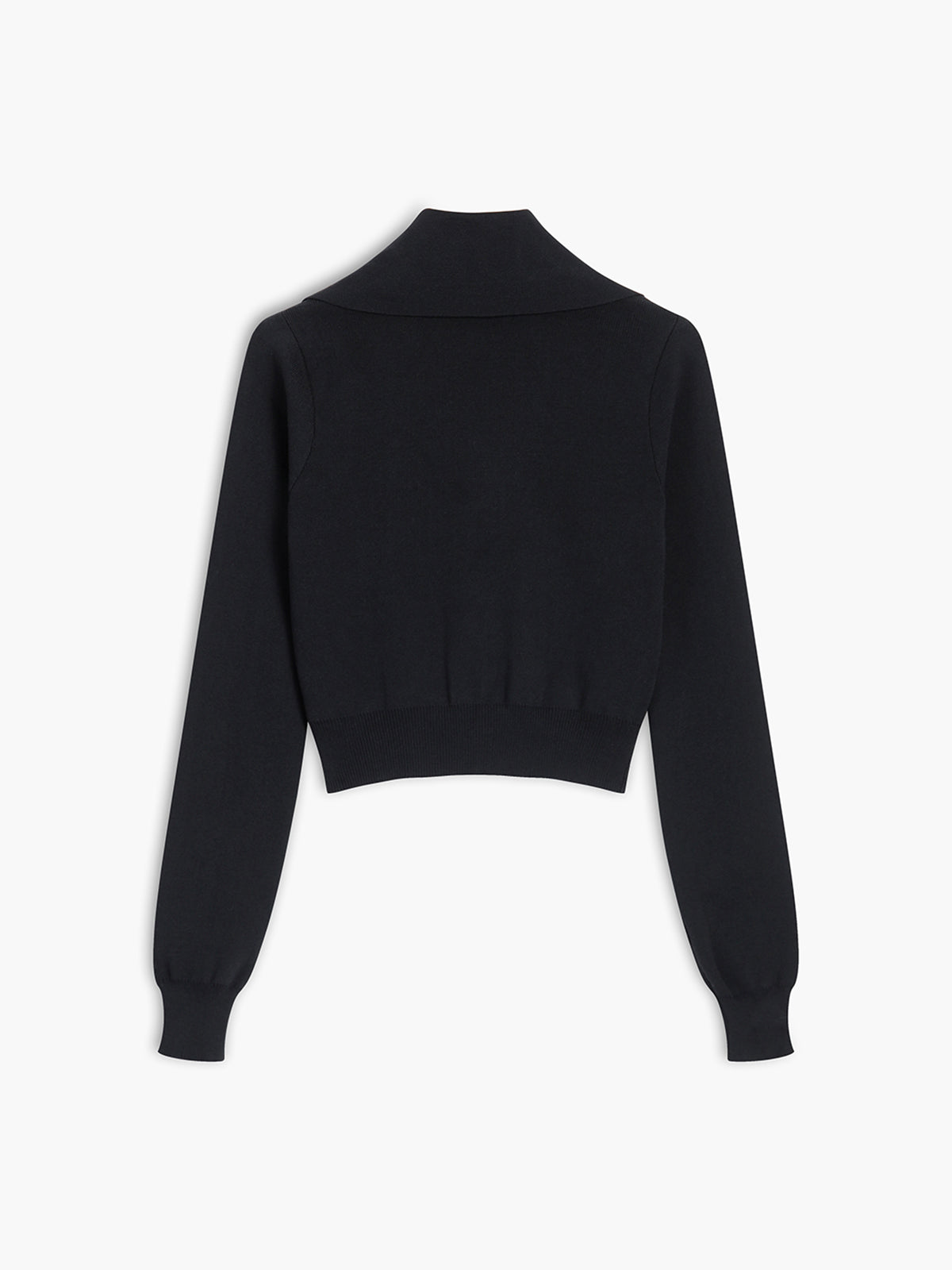 Buckle Up Long Sleeve Knit Top-Chicvia