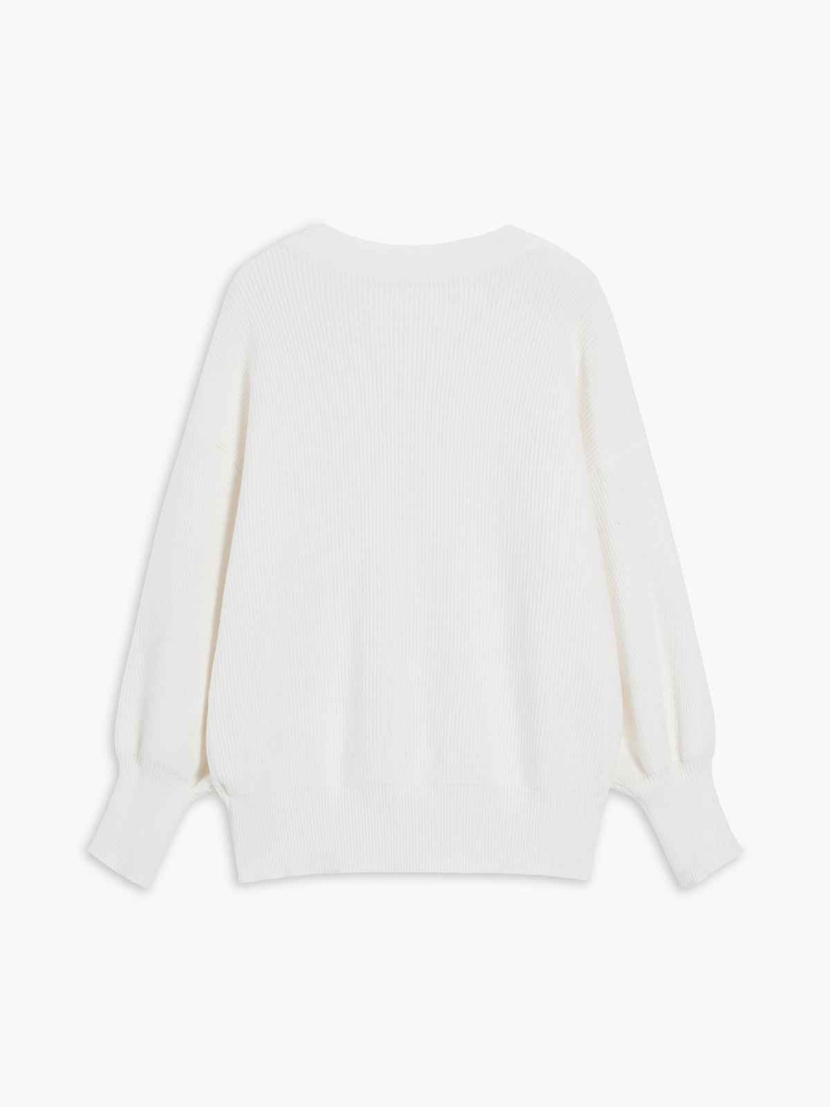 Pearl Of Joy Oversized Cardigan-Chicvia