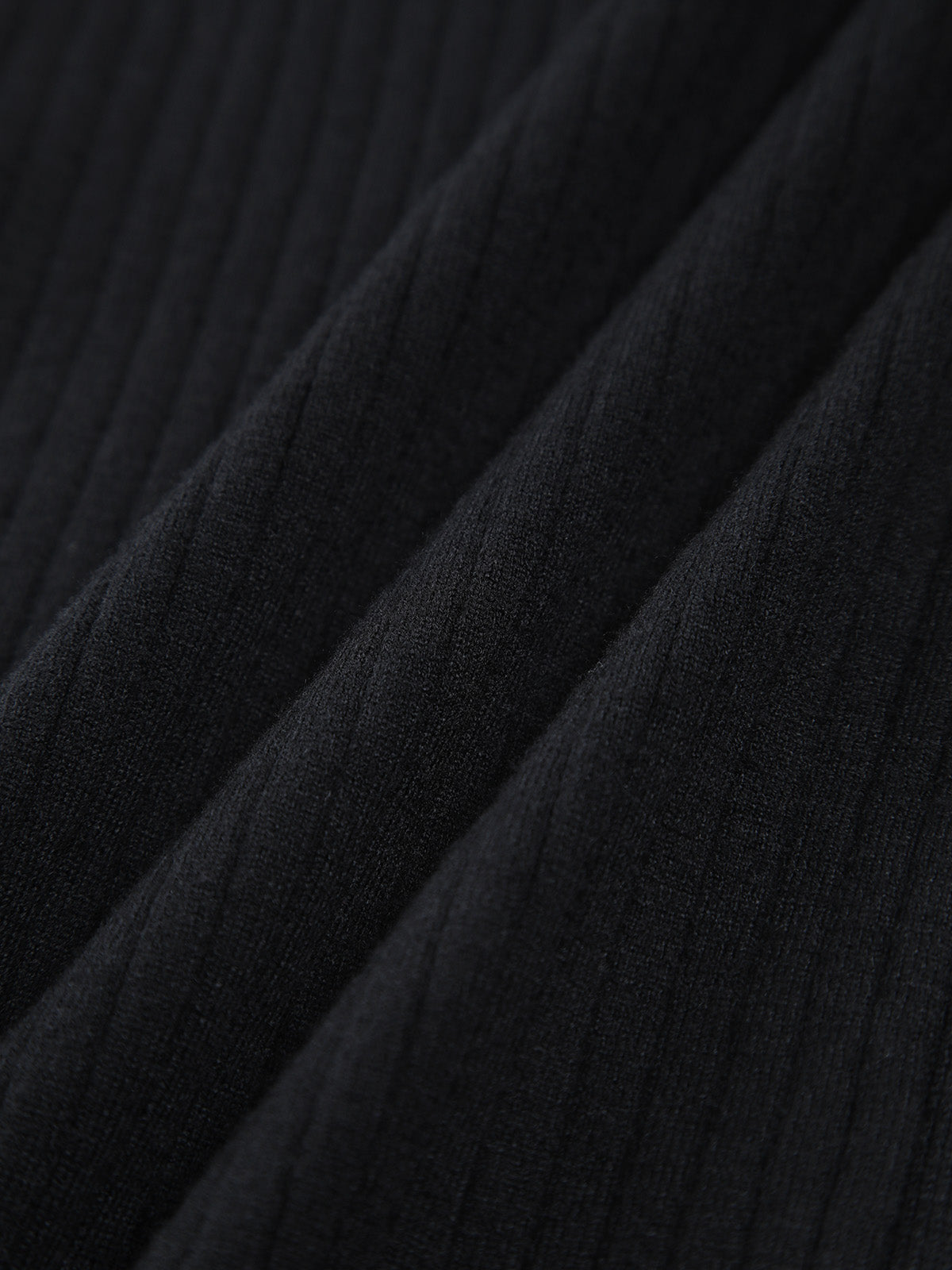 Contrast Trim Wrap Midi Knit Dress-Chicvia