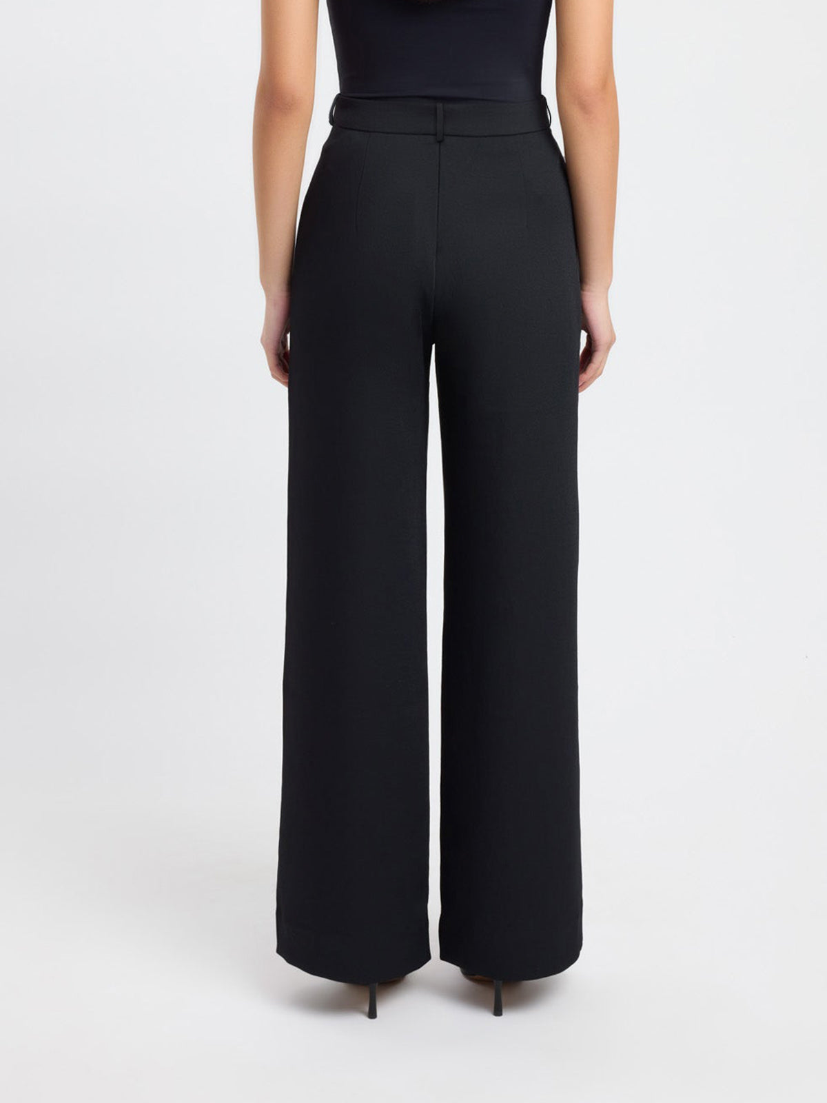 Business Casual Pockets Straight Pants-Chicvia