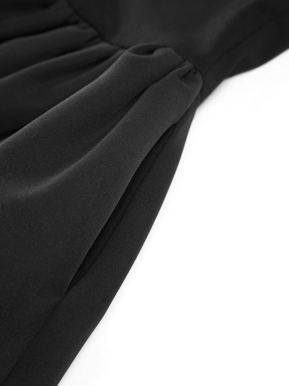 Low Cut Square Neck Short Dress-Chicvia