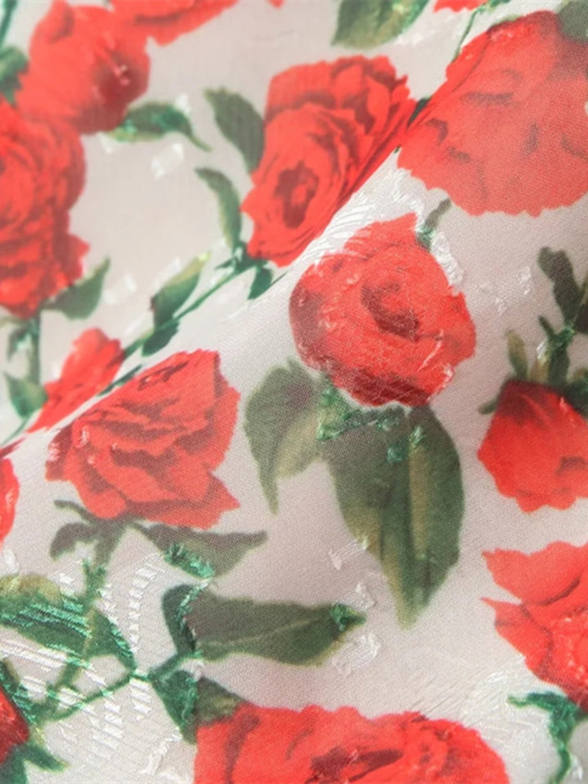 Bulgaria Roses Floral Backless Mini Dress-Chicvia