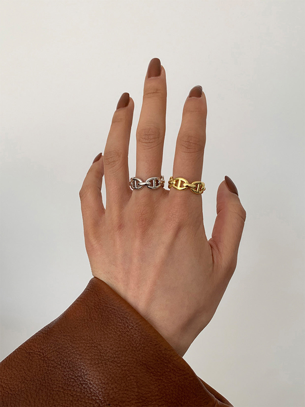 Eliza Chain Ring-Chicvia