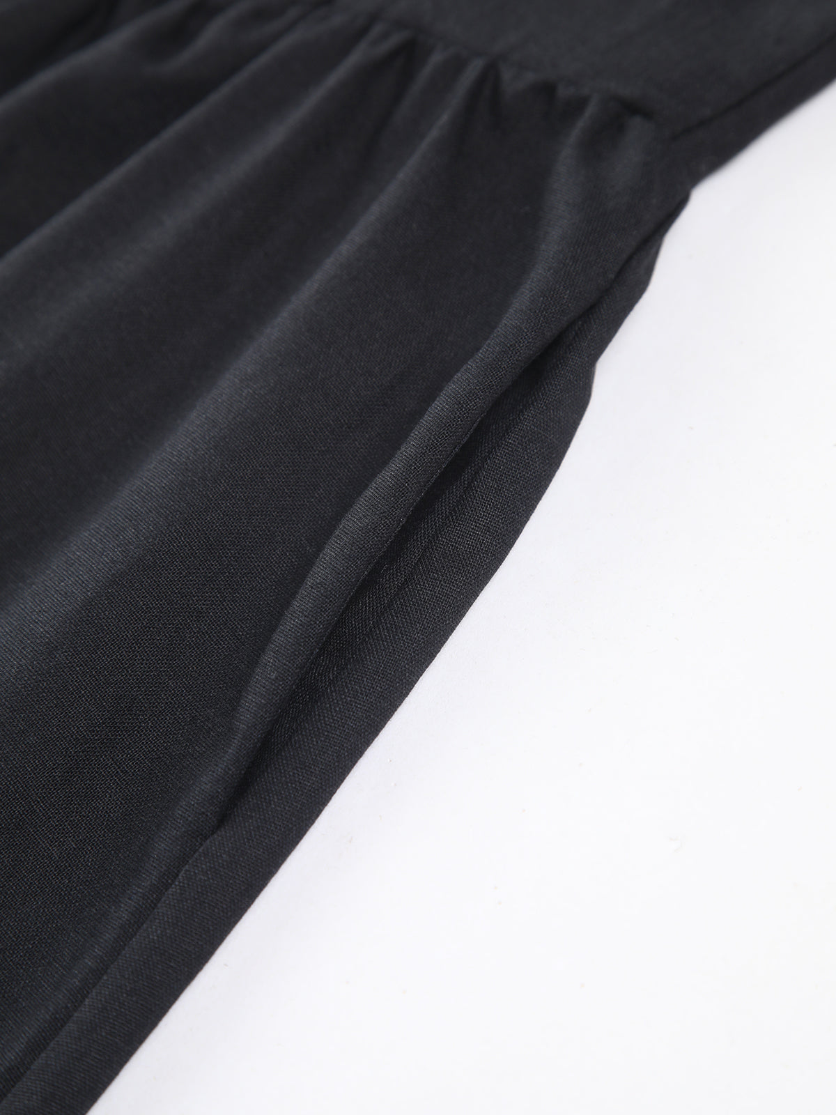 Cotton & Linen Knotted Cami Midi Dress-Chicvia