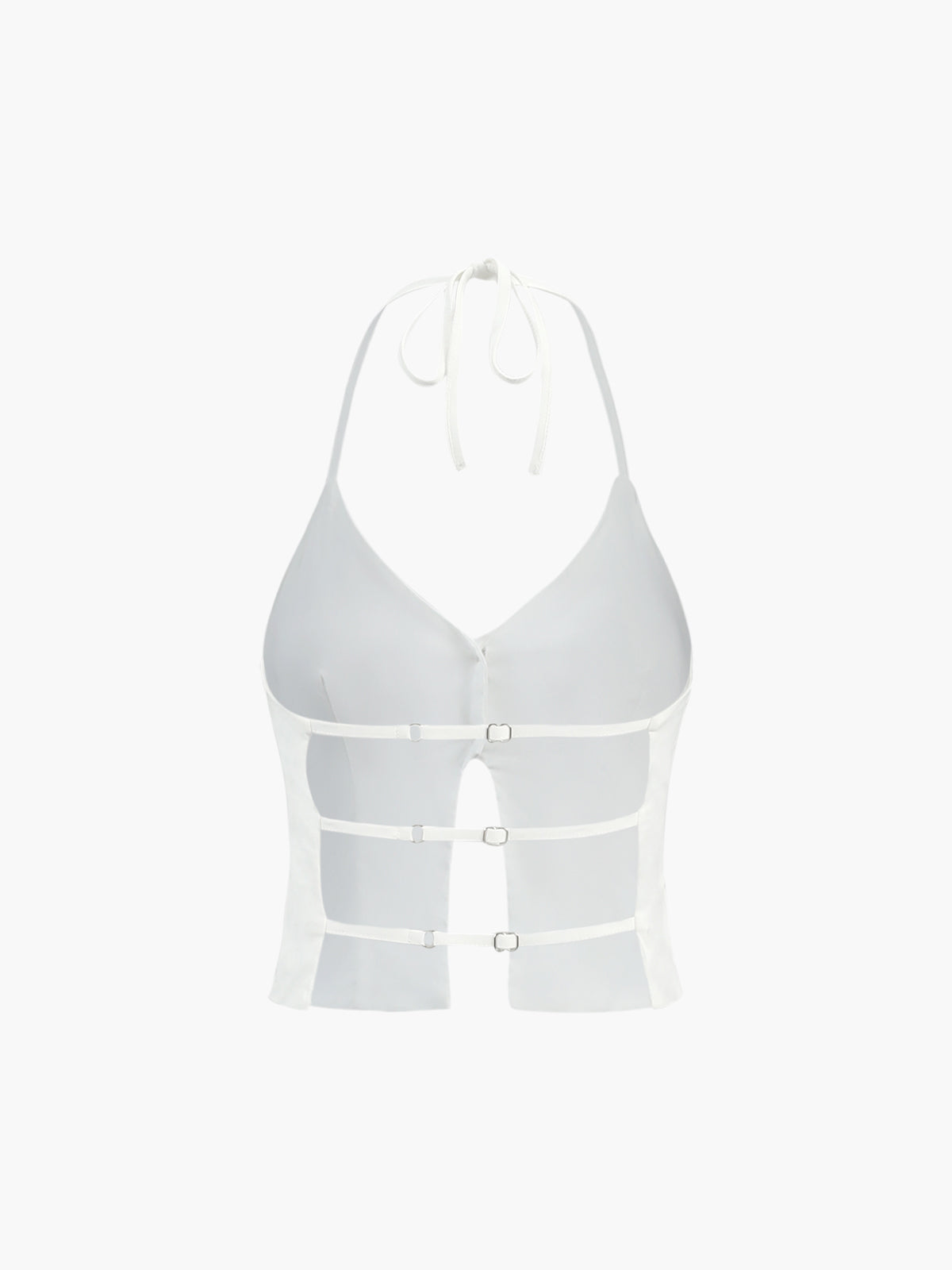 Halter Backless Cami Top-Chicvia