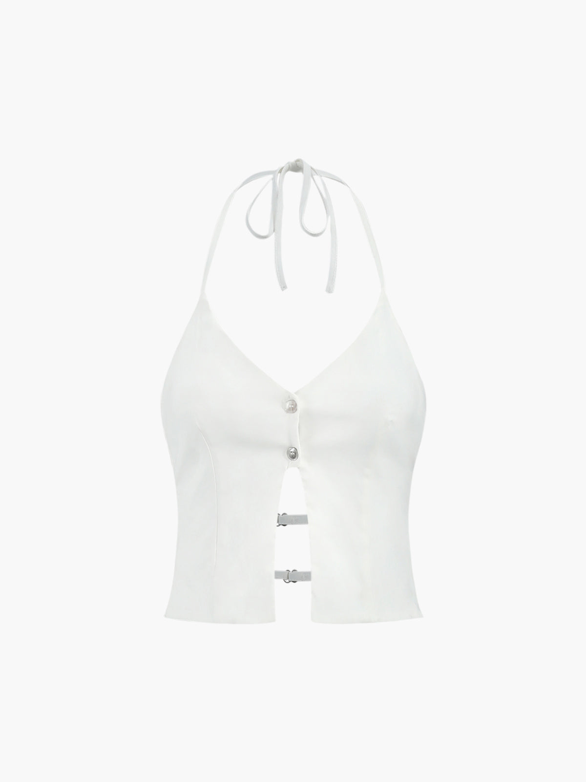 Halter Backless Cami Top-Chicvia