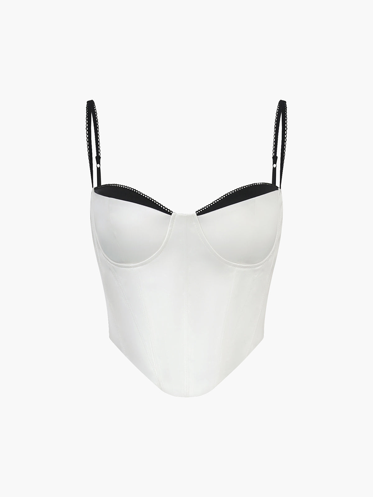 Contrast Binding Cami Top-Chicvia