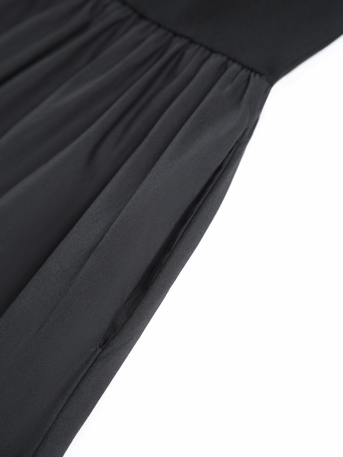 Leisure Crew Neck Long Dress-Chicvia