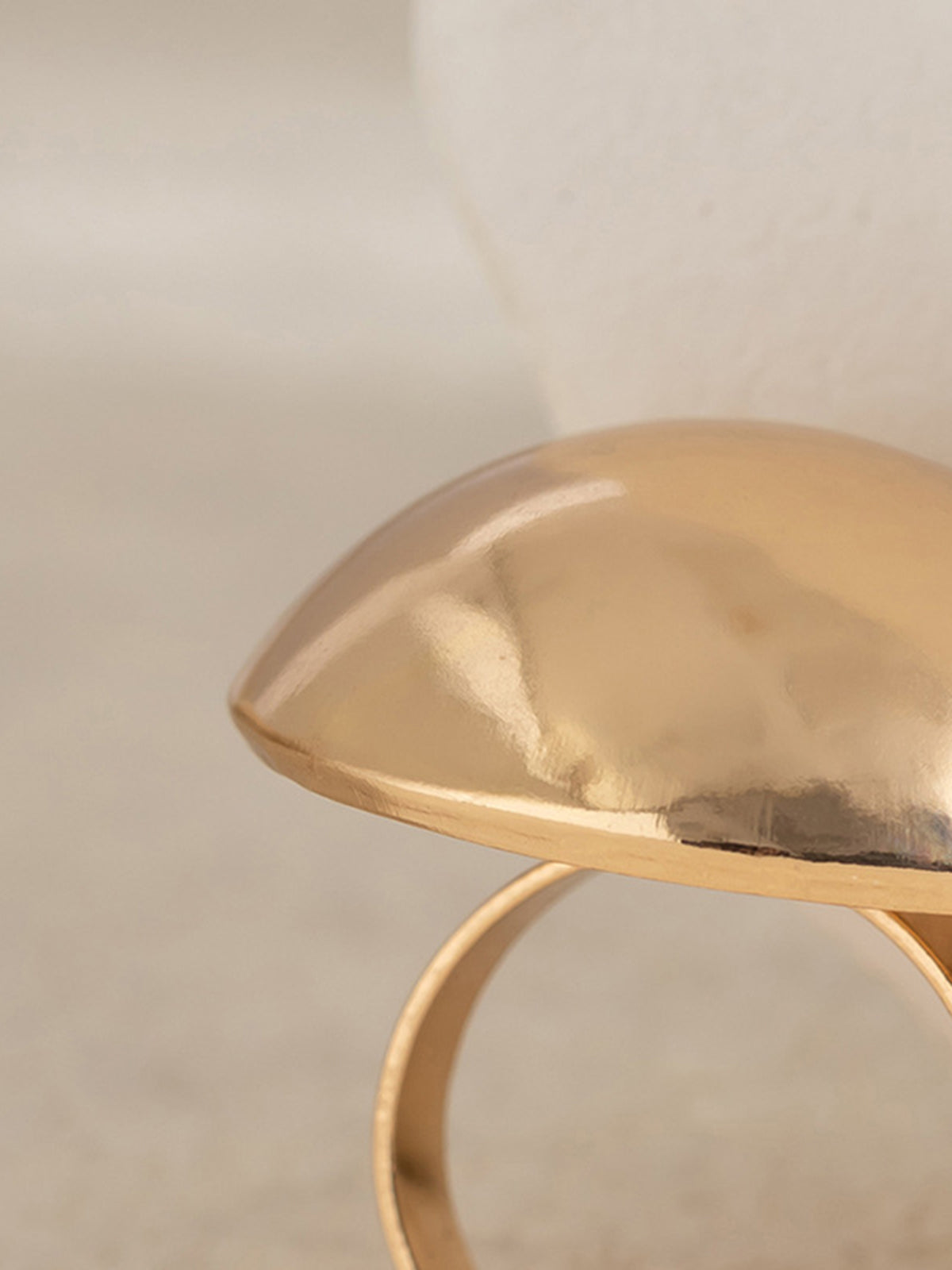 Geometric Half Ball Ring-Chicvia