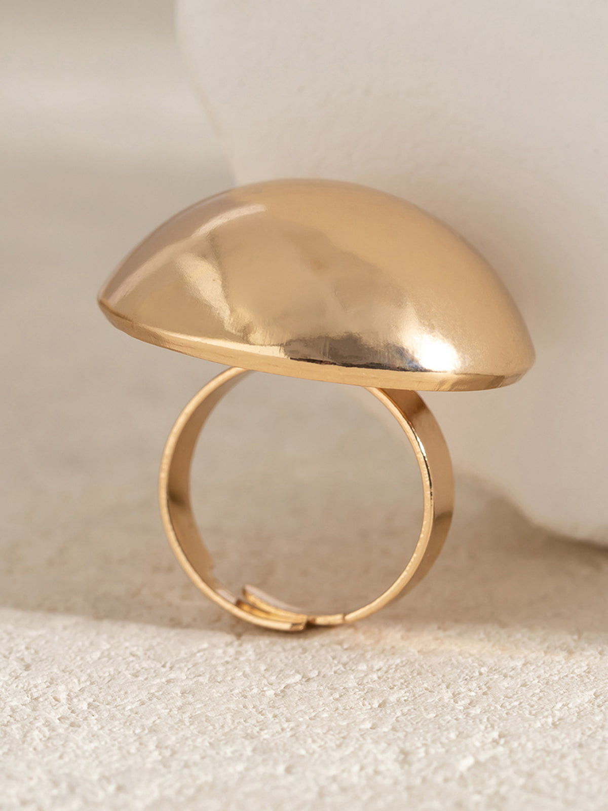 Geometric Half Ball Ring-Chicvia