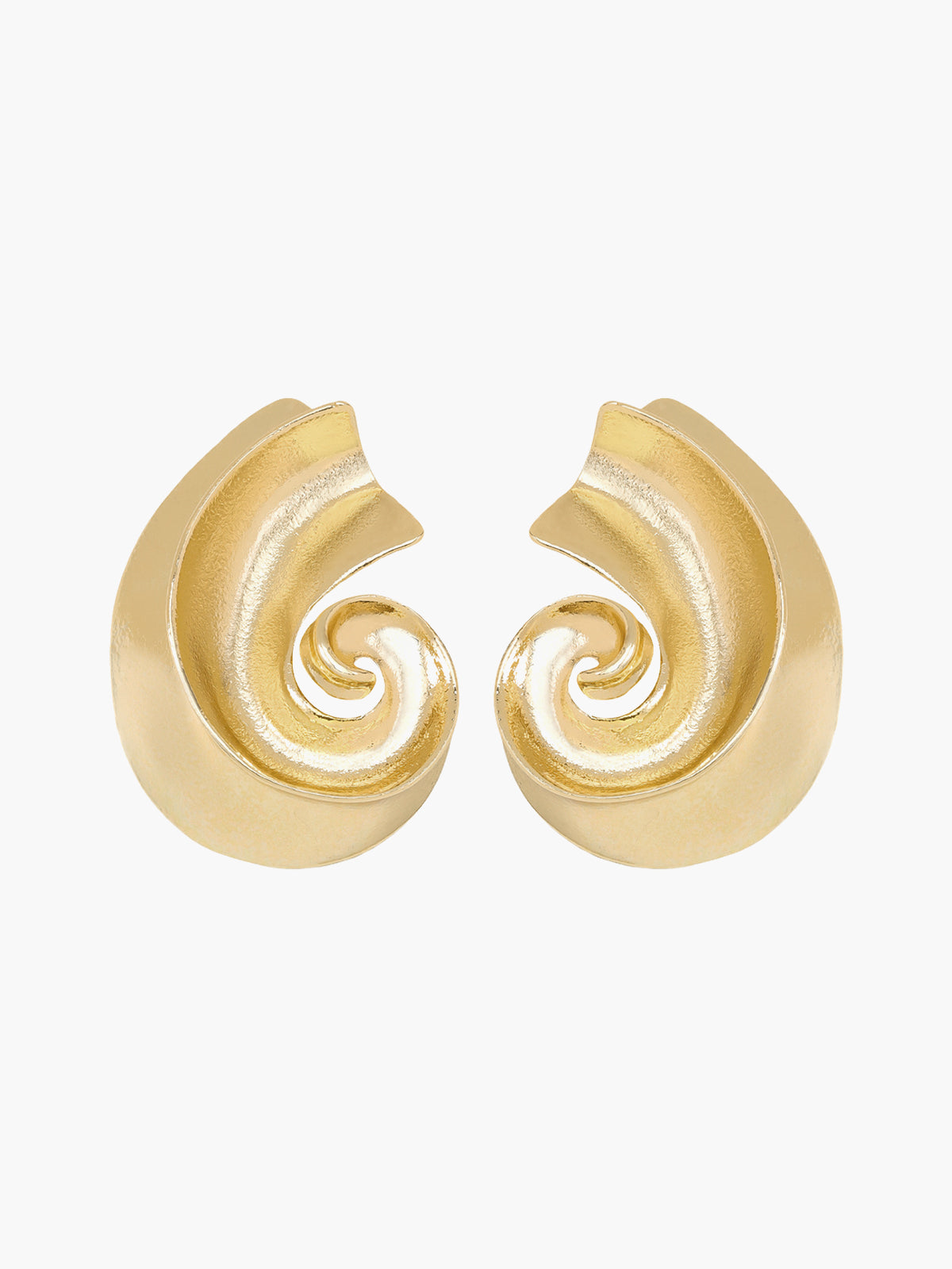 Conch Stud Earrings-Chicvia