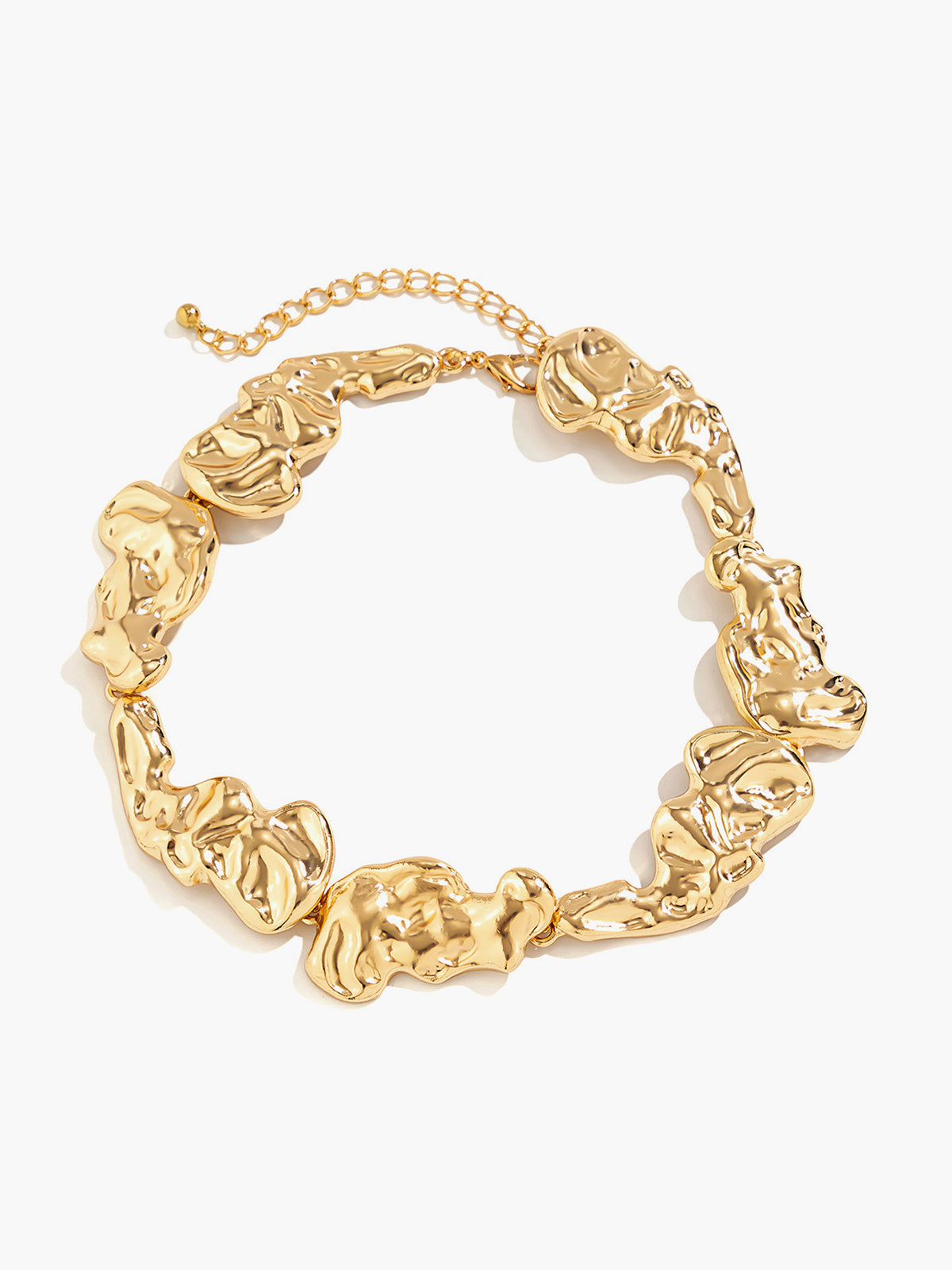 Lava Shaped Necklace-Chicvia