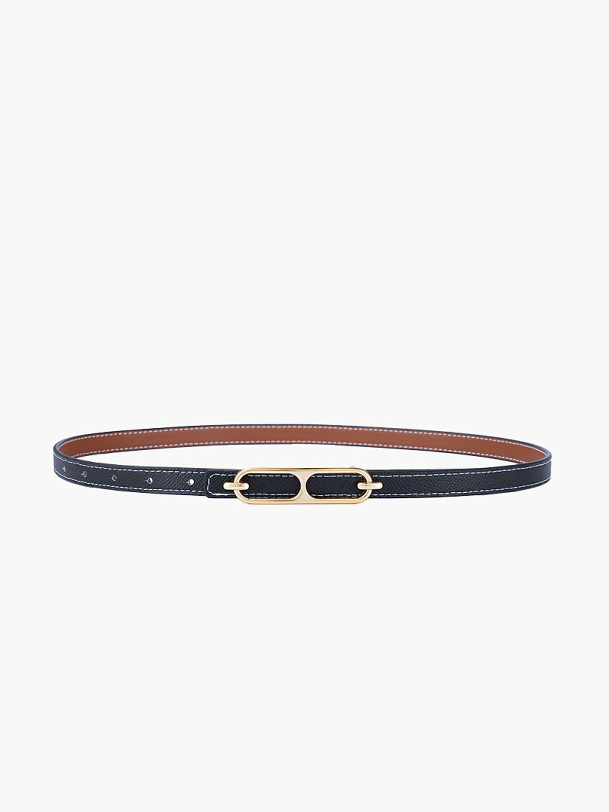 Fashion Gold Alloy Buckle Belt-Chicvia