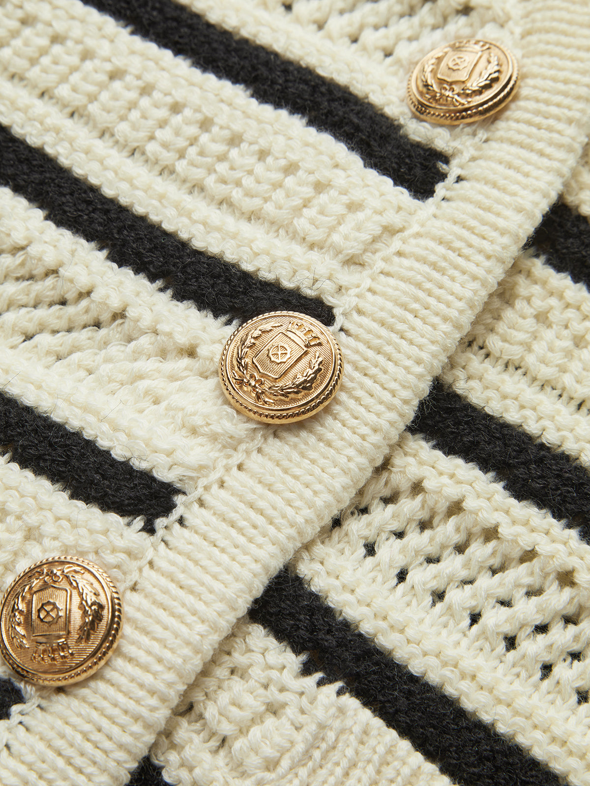 Knitted V-Neck Vest-Chicvia