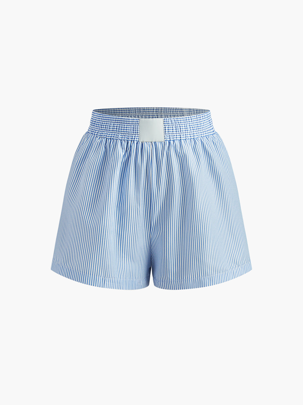Pinstripe Thin Shorts-Chicvia