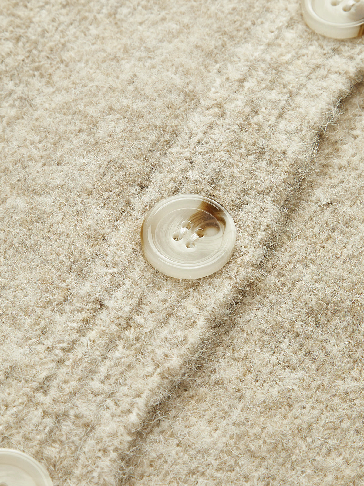 Floral Detail V-Neck Cardigan-Chicvia