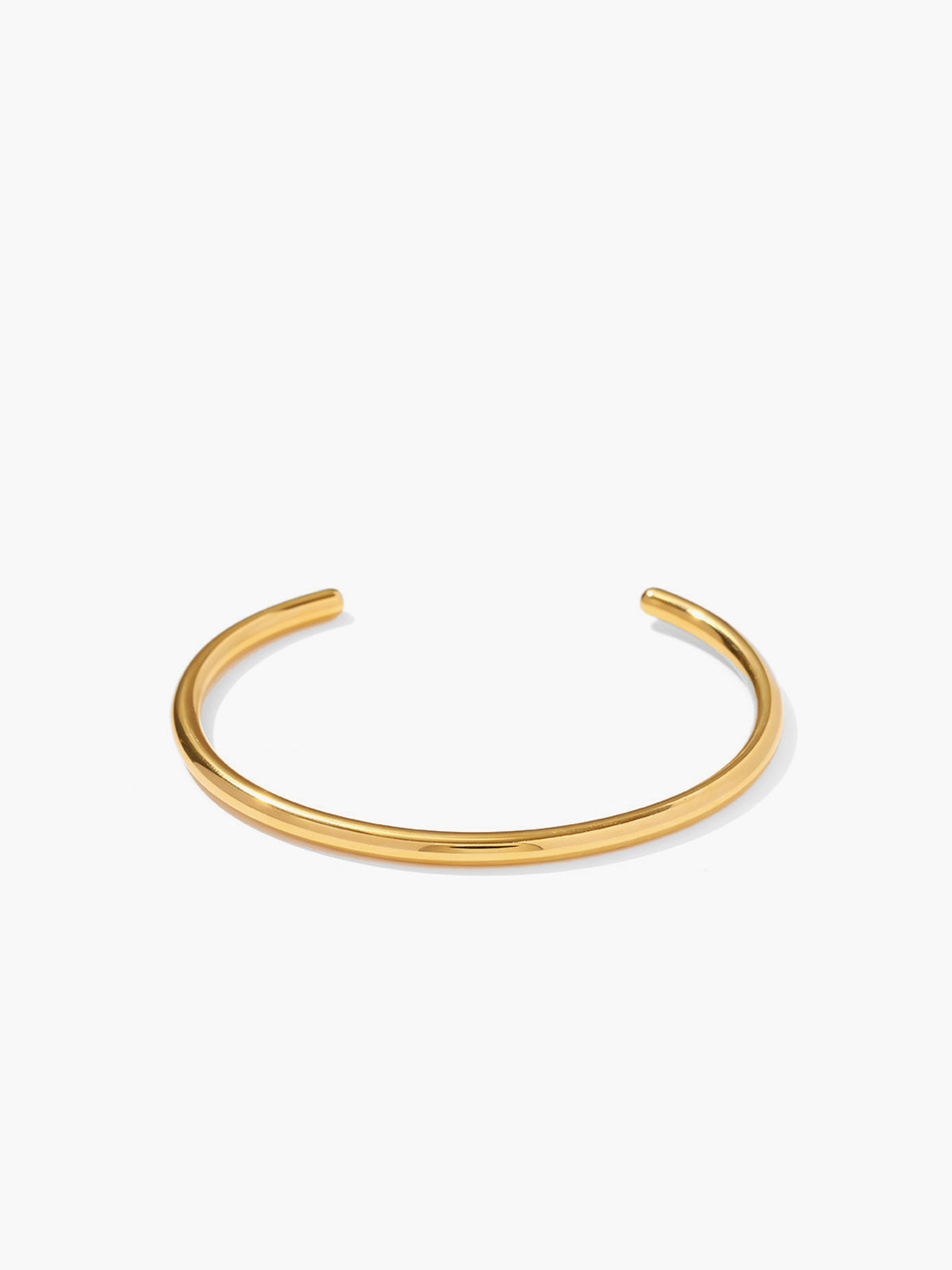 Golden Open Bracelet-Chicvia