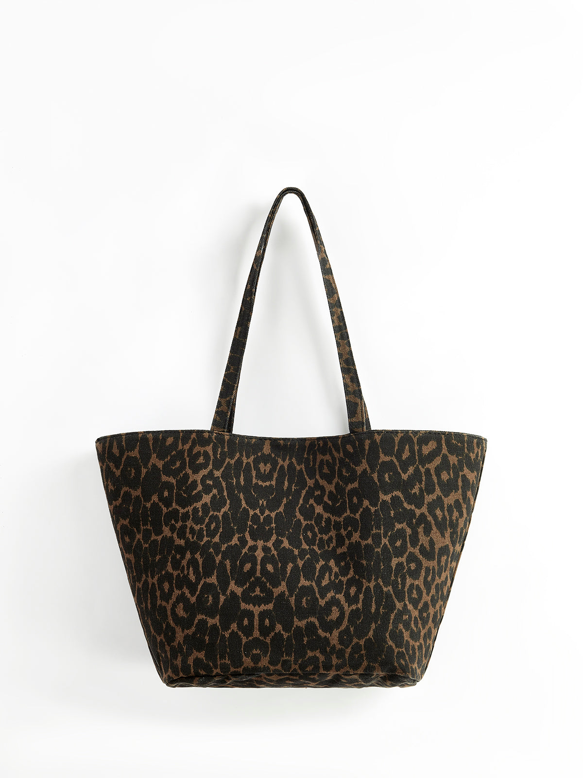 Leopard Print Shoulder Bag-Chicvia