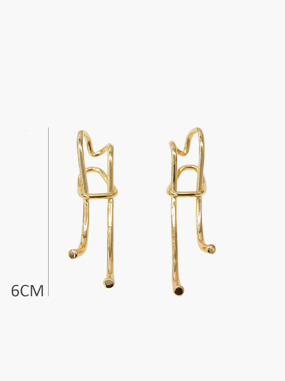 Exaggerated Retro Long Earrings-Chicvia