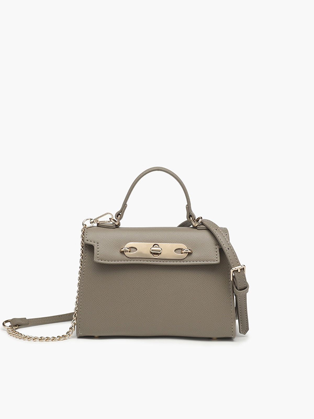 Mini Flap Crossbody Handbag-Chicvia