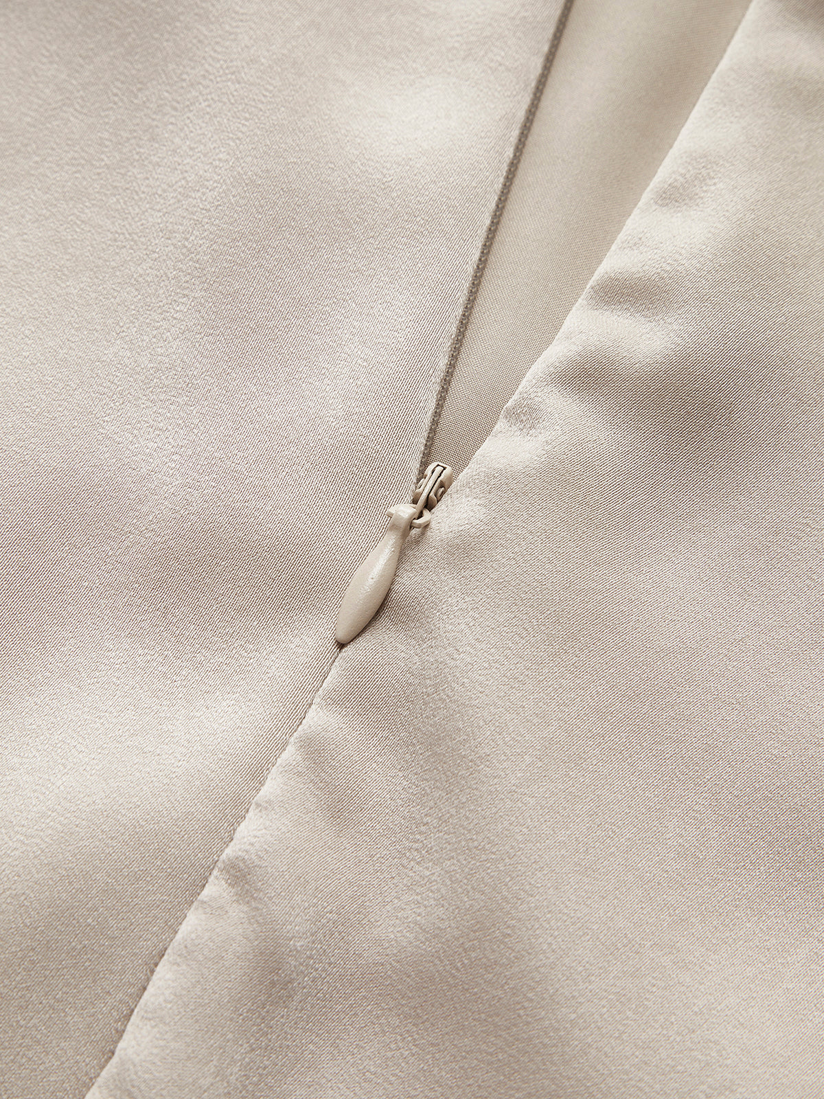 One Sleeve Pleated Draped Dress-Chicvia