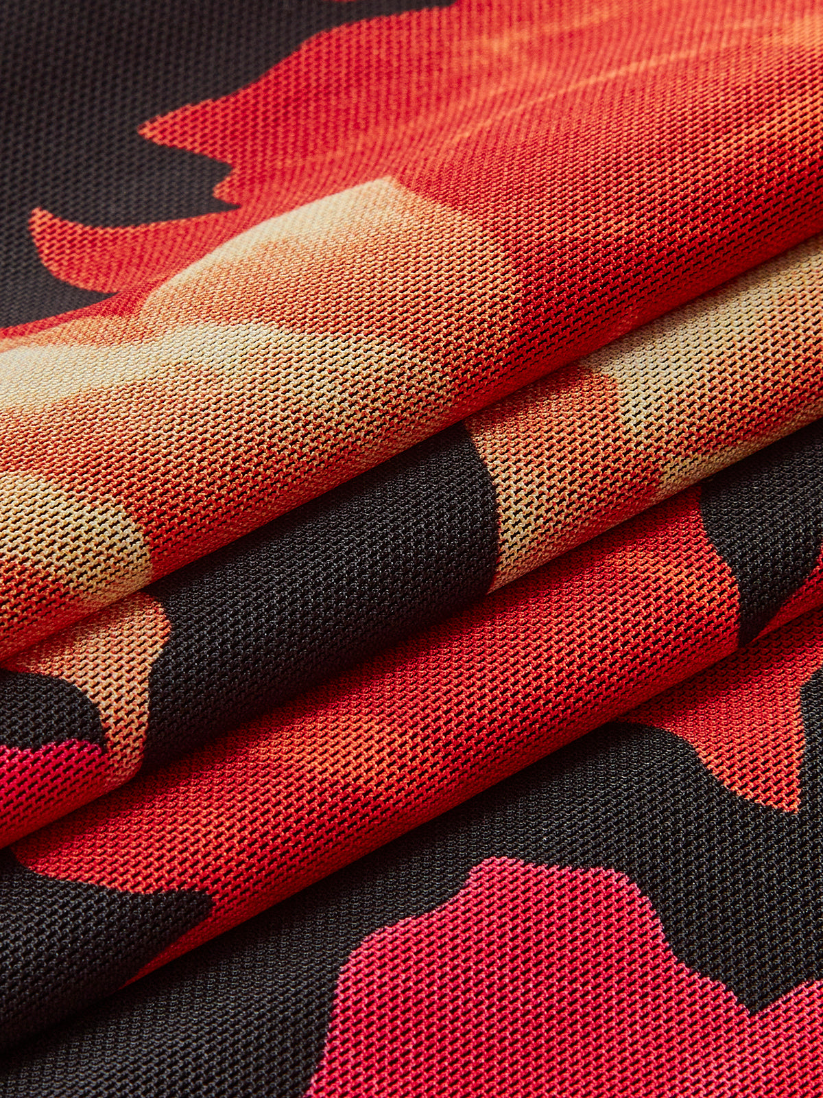 Floral Printed Mesh Tank Dress-Chicvia