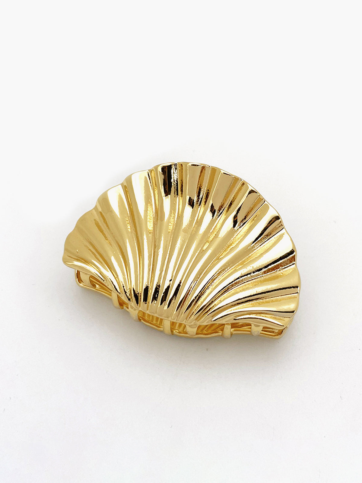 Golden Shell Hair Claw-Chicvia