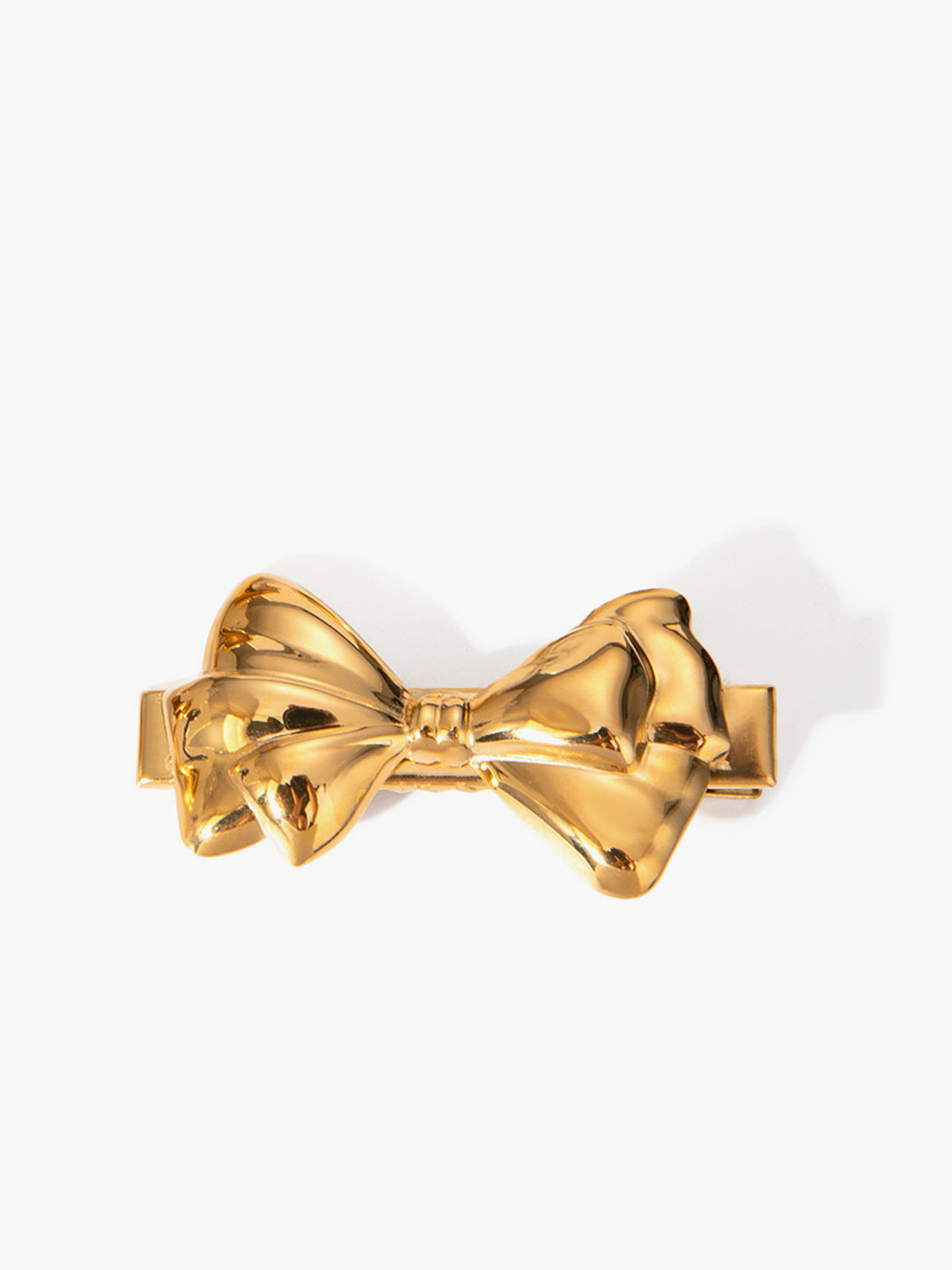Golden Bow Hair Accessory-Chicvia