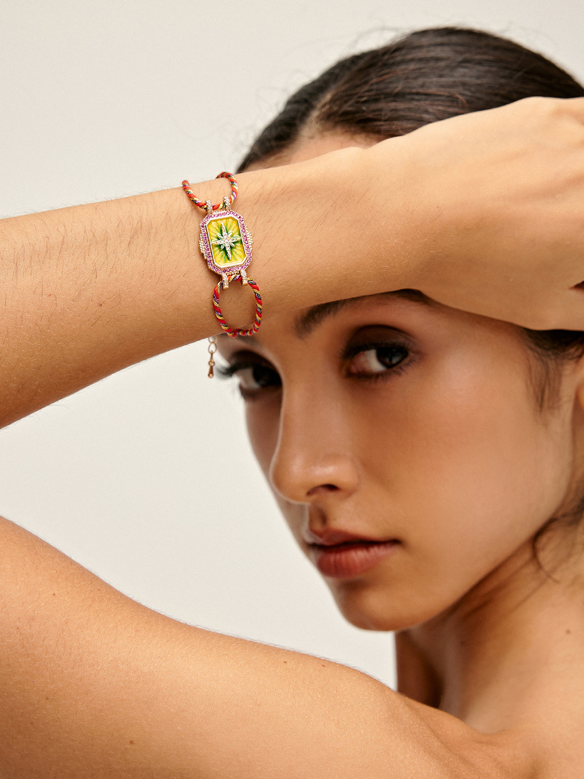 Double Cord Boheme Bless Bracelet-Chicvia