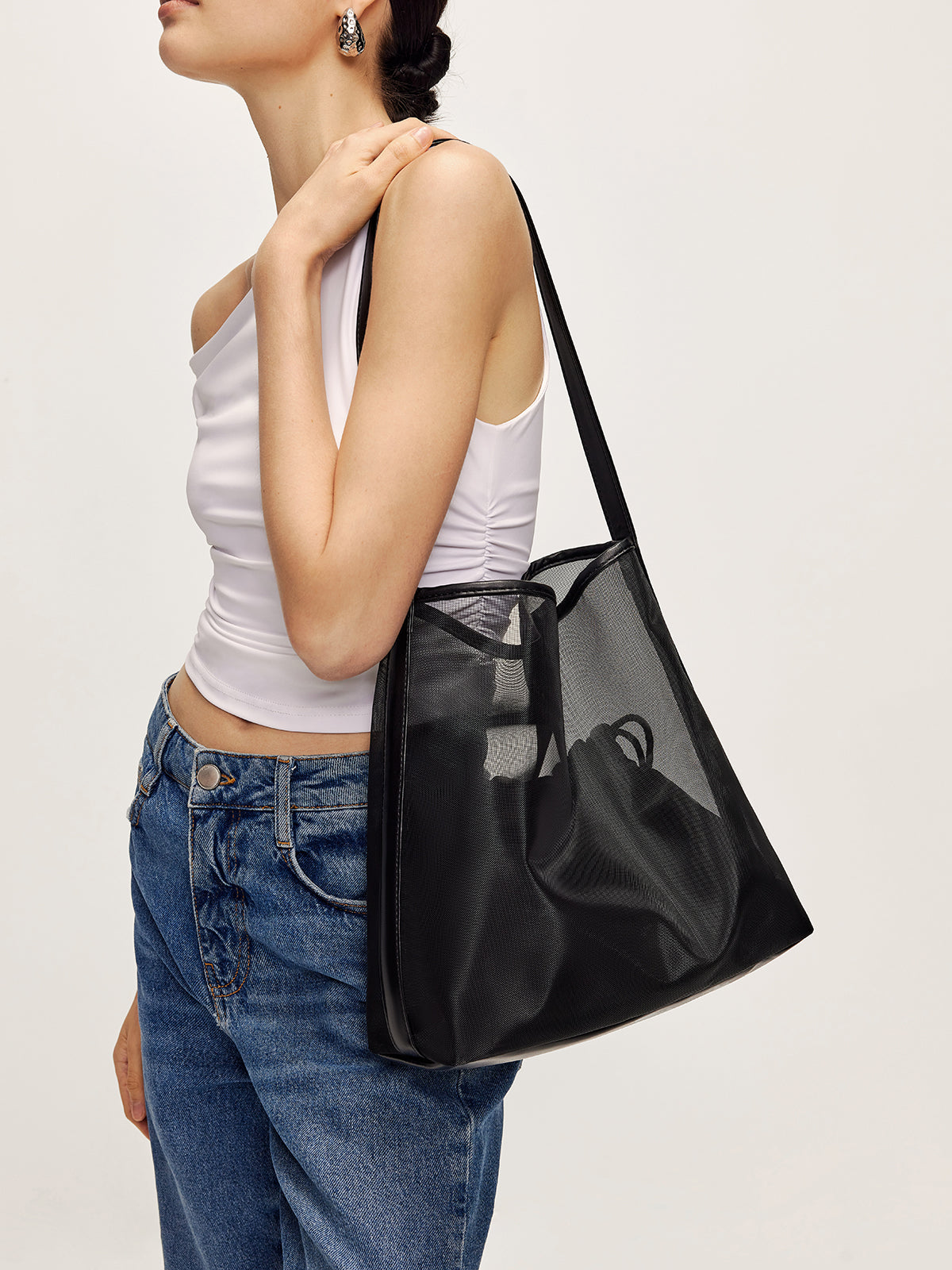 Minimalist 2 in 1 shoulder bag-Chicvia