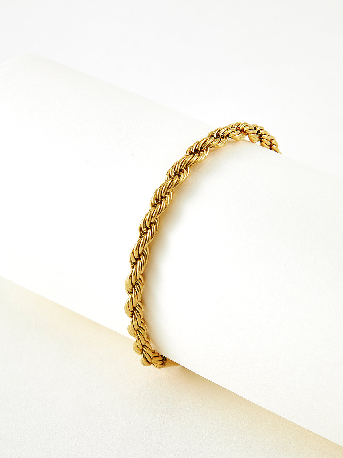Minimalist Twist Bracelet-Chicvia