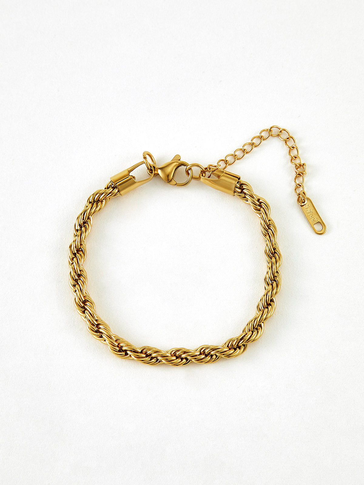Minimalist Twist Bracelet-Chicvia