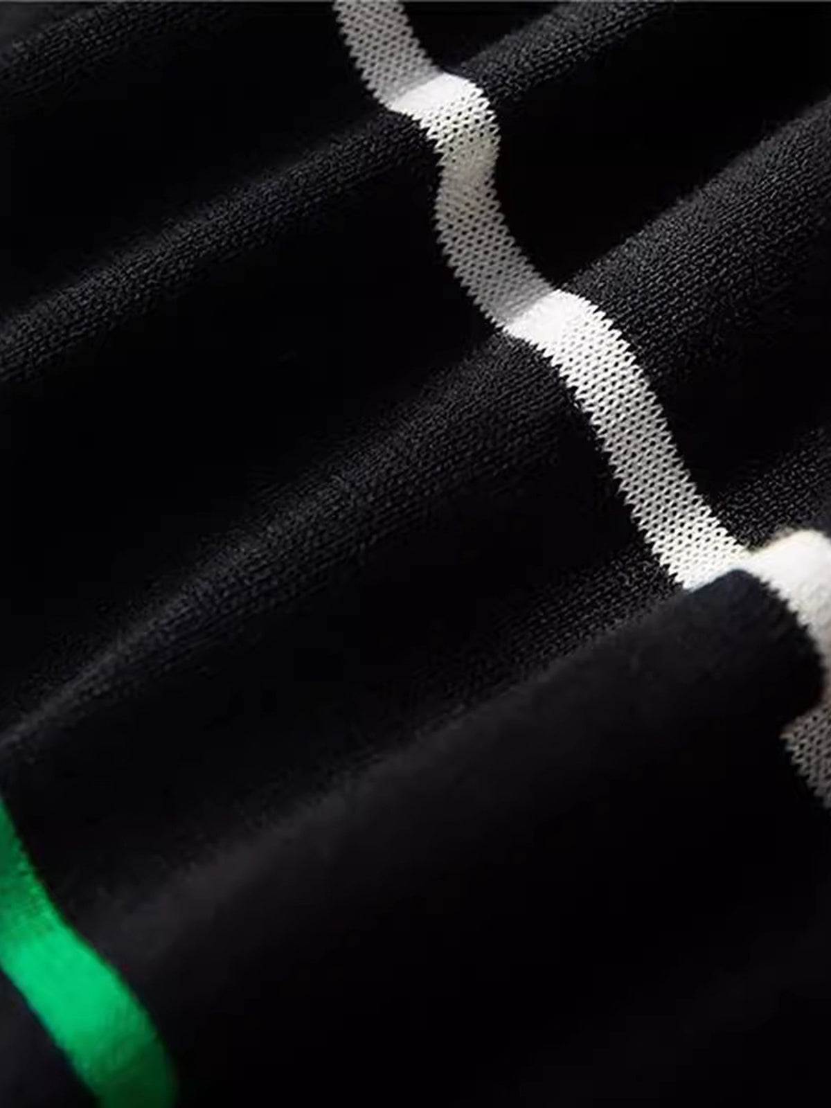 Crew Neck Striped Knit Top-Chicvia