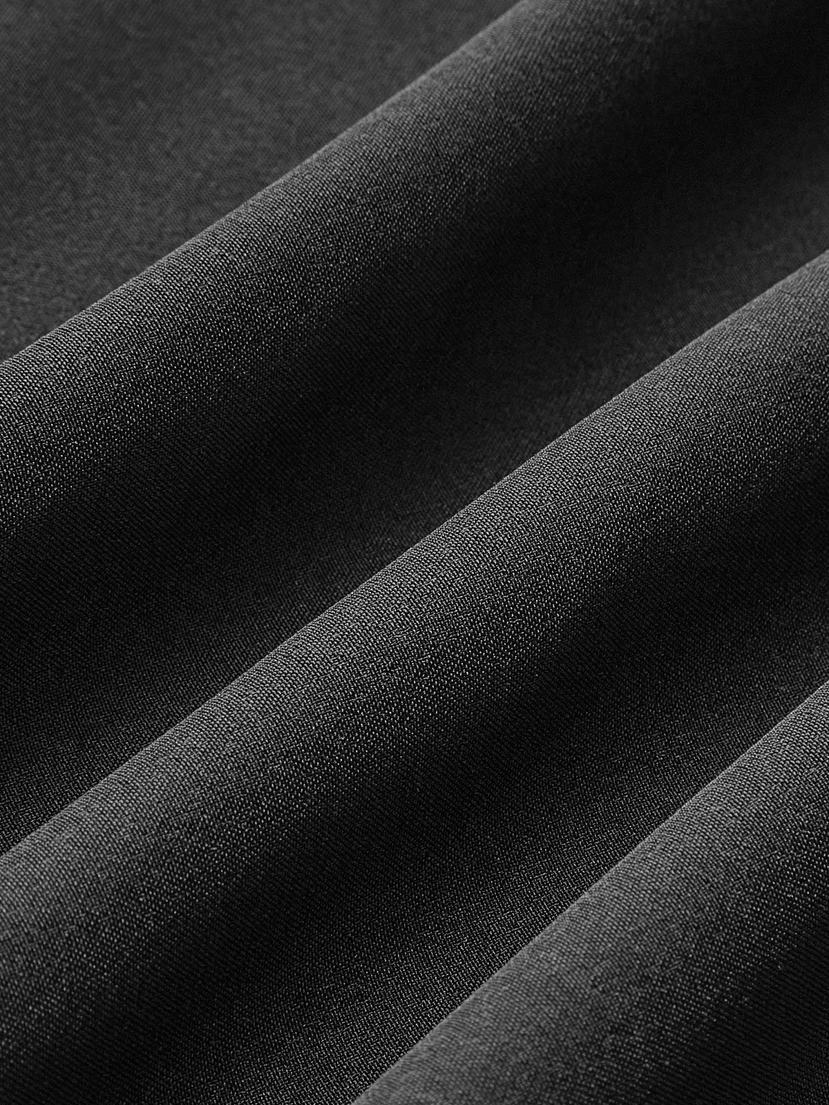 Mock Neck Cut Out Long Dress-Chicvia