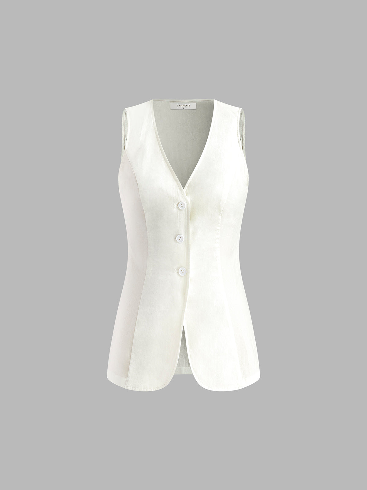 Drawstring Split Casual Shorts Set-Chicvia