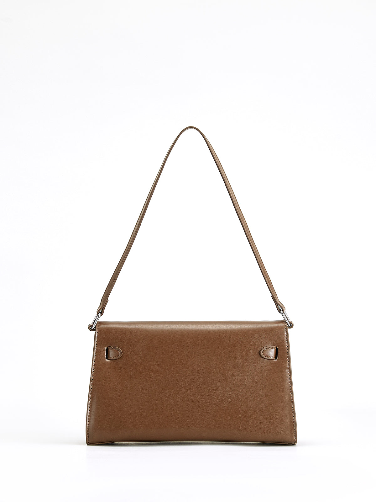 Flap Soft-Buckle Tote Bag-Chicvia