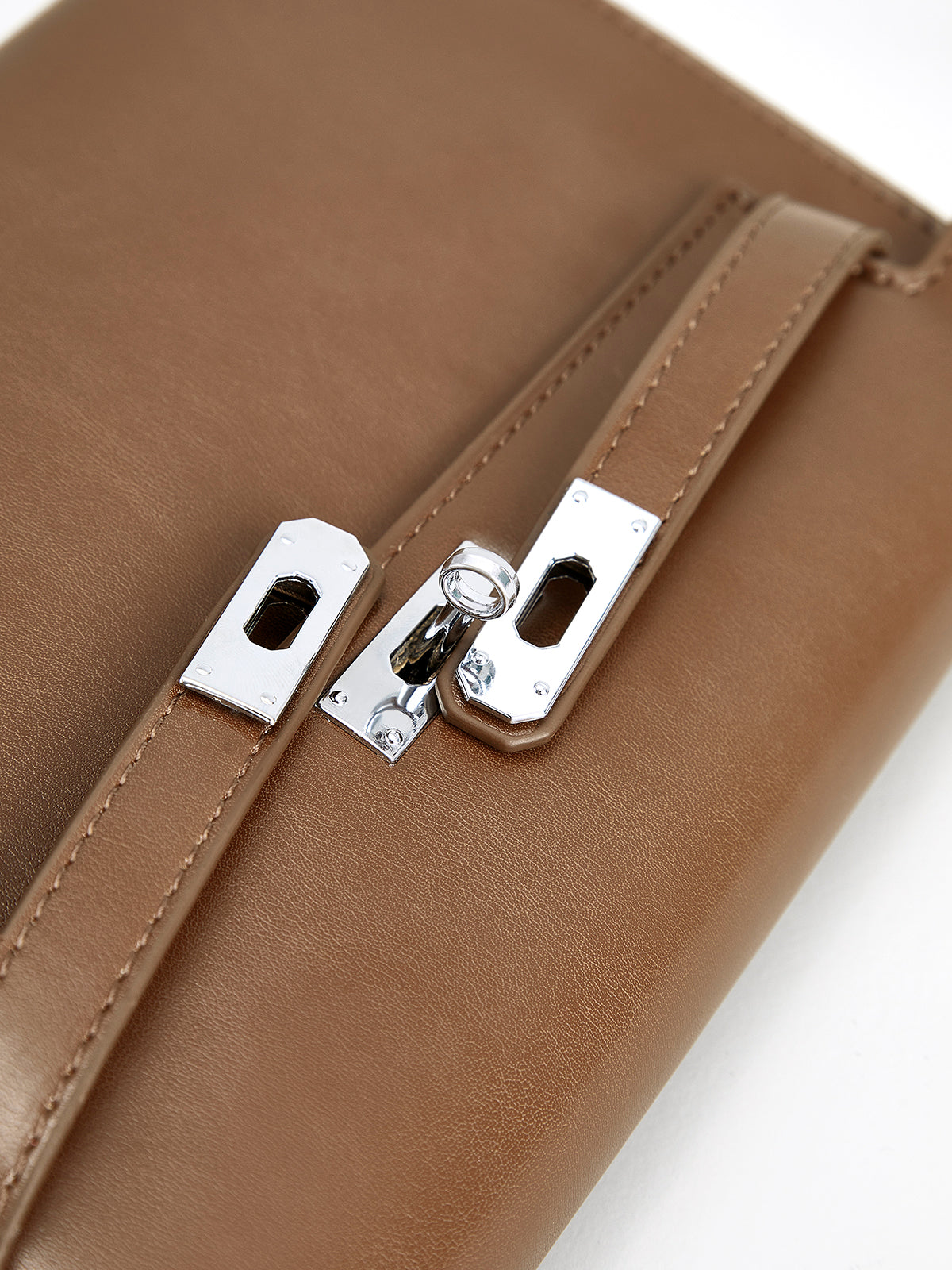 Flap Soft-Buckle Tote Bag-Chicvia