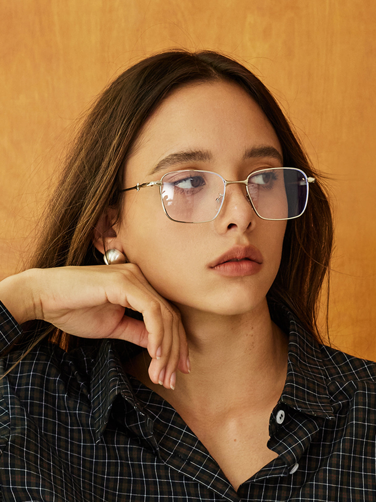 Elegant Square-Shape Glasses-Chicvia