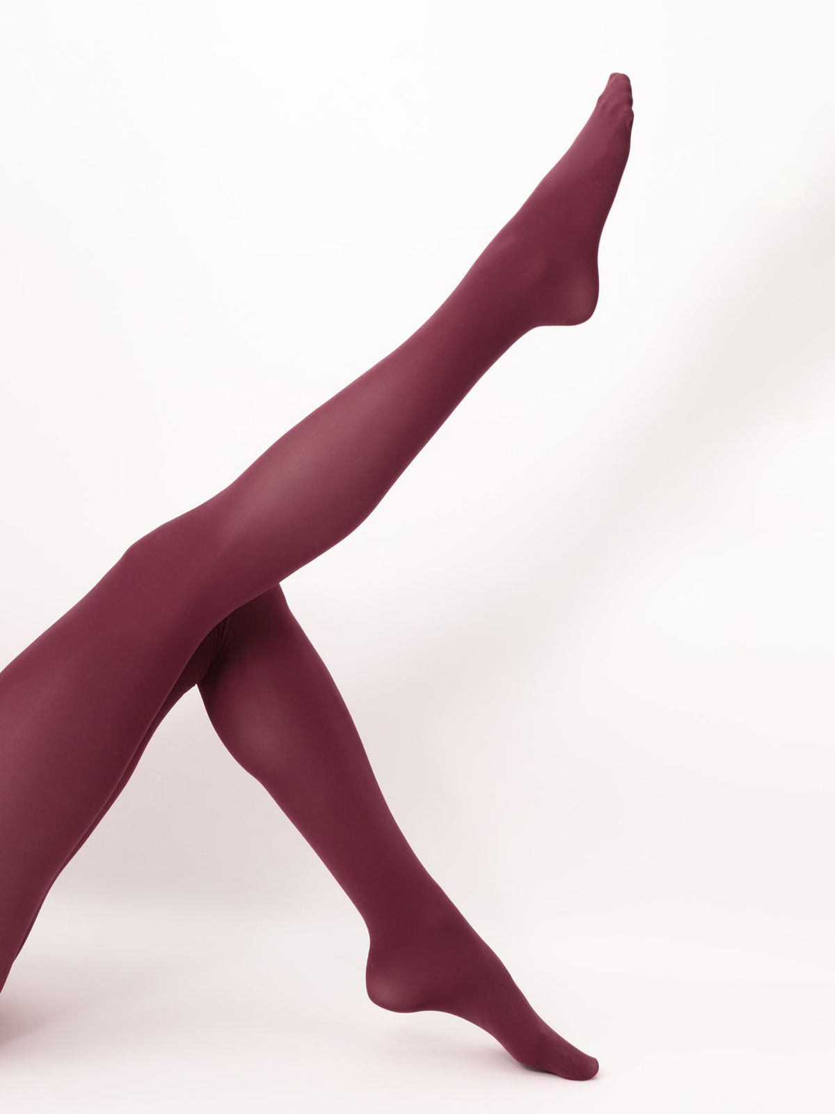 Plain Soft Velvet Touch Tights-Chicvia