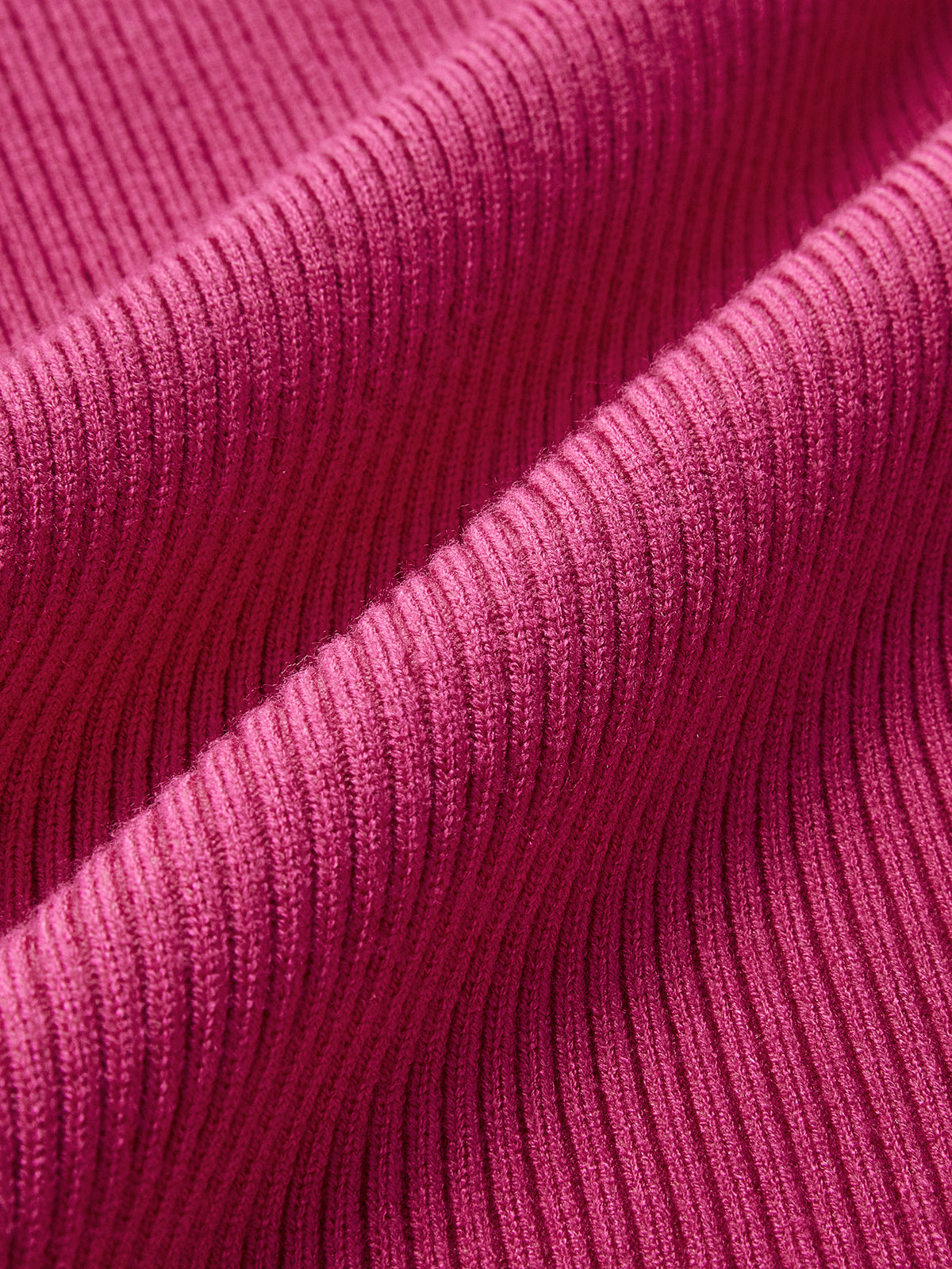 Heart-Shape Cutout Slim Knit Top-Chicvia