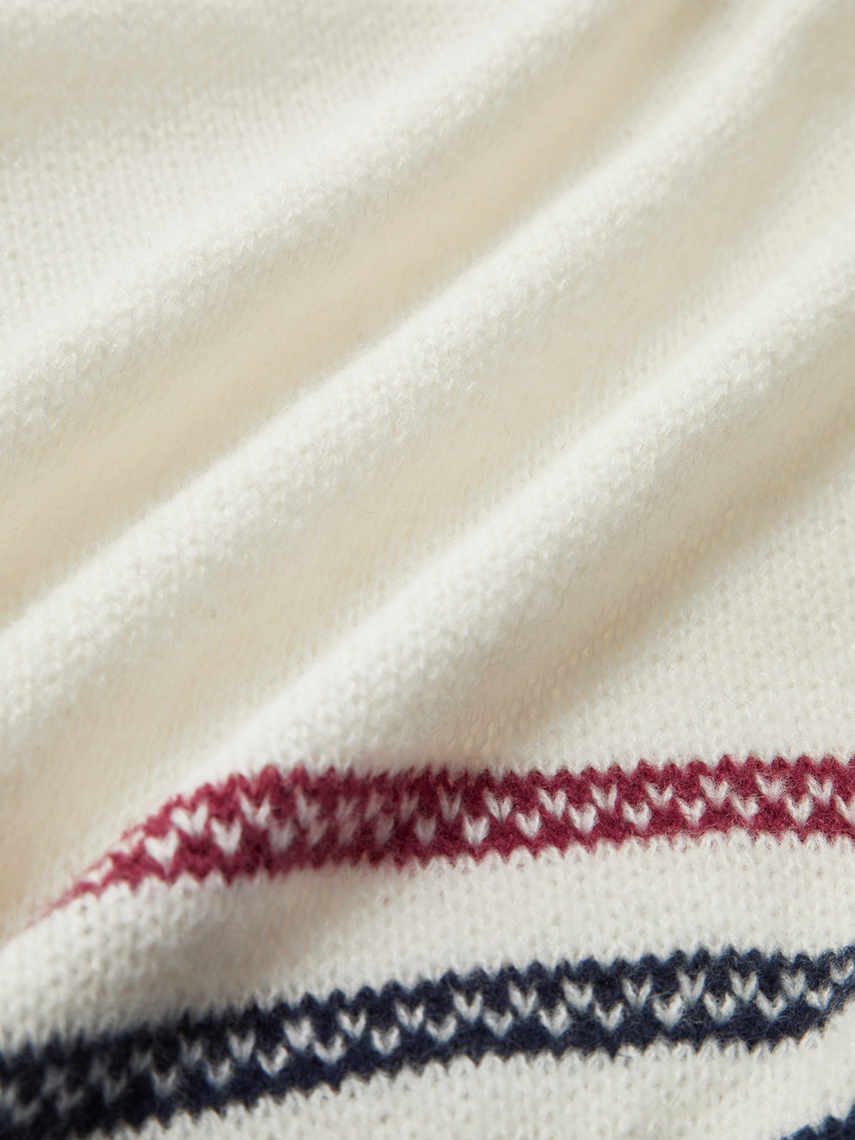 Contrast Pattern Zipper Short Cardigan-Chicvia