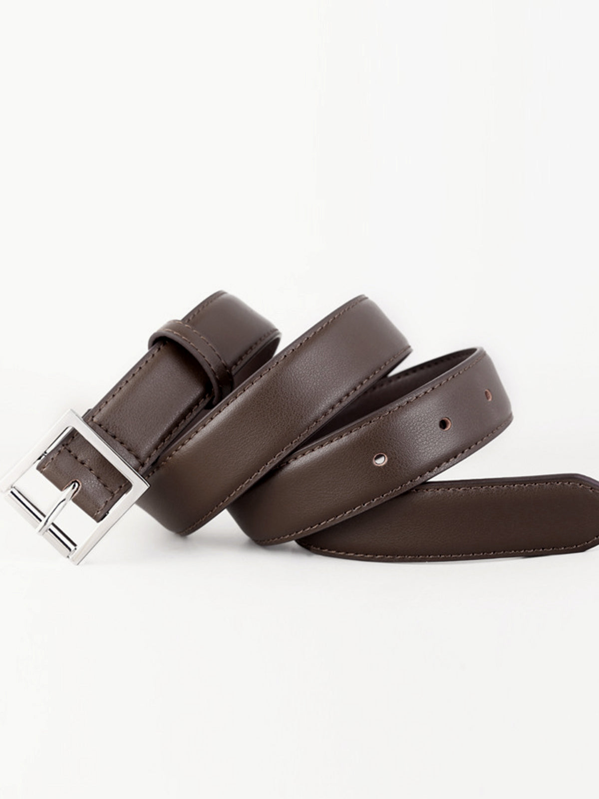 Leather Buckle Belt-Chicvia