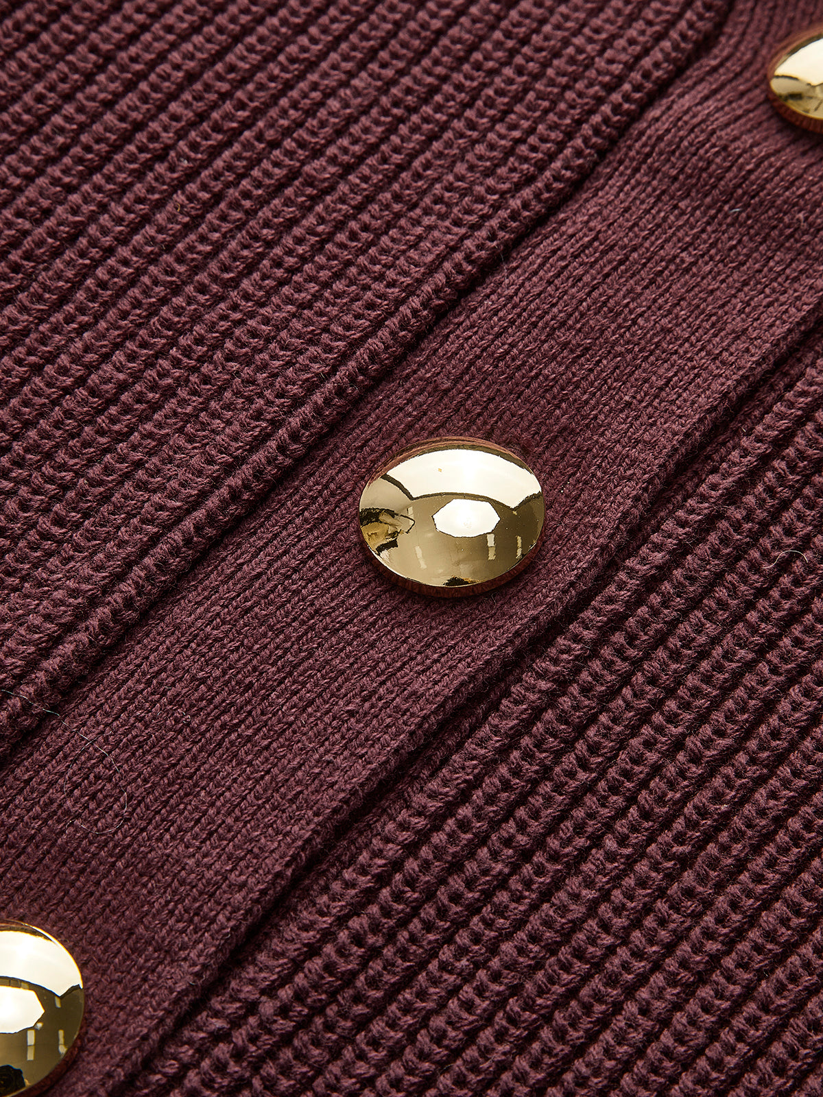 Cotton Blends Ribbed Sweater Vest-Chicvia