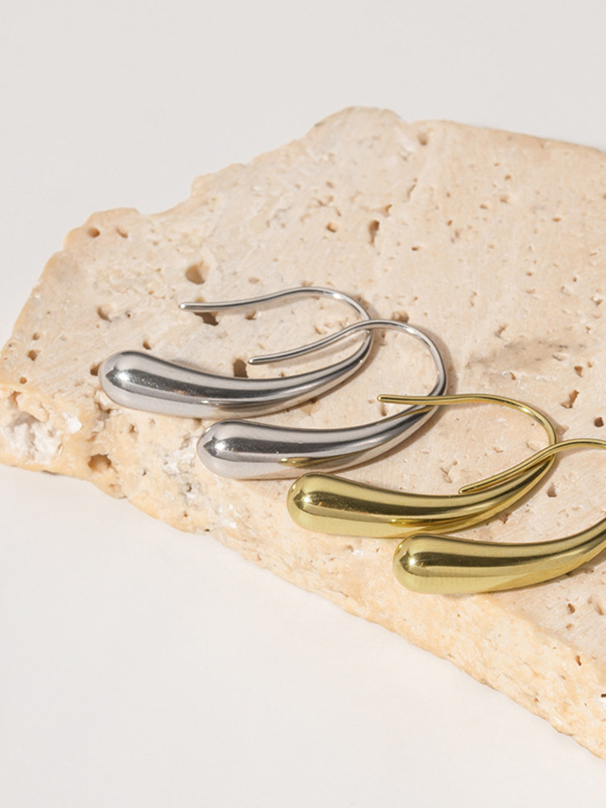 Elegant Water Drop Earrings-Chicvia