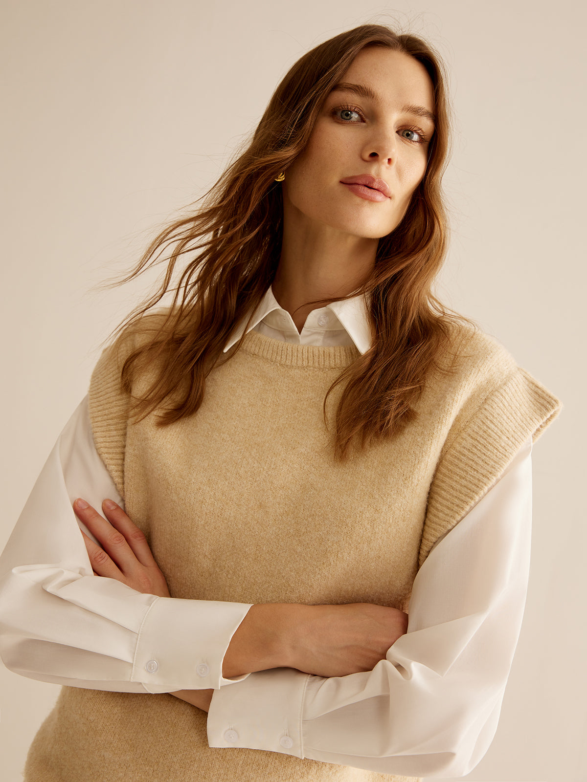 Cap Sleeve Drawstring Stretch Skirt Set-Chicvia