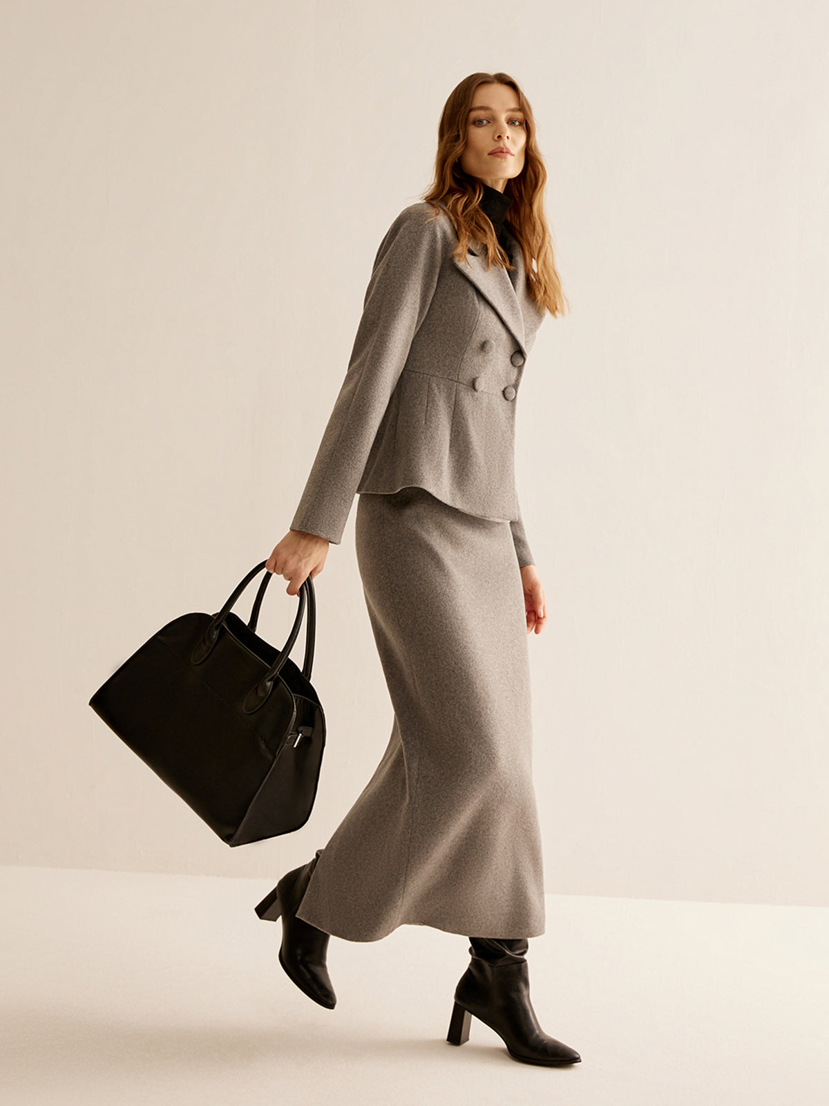 Large Capacity Top Handle Tote Bag-Chicvia