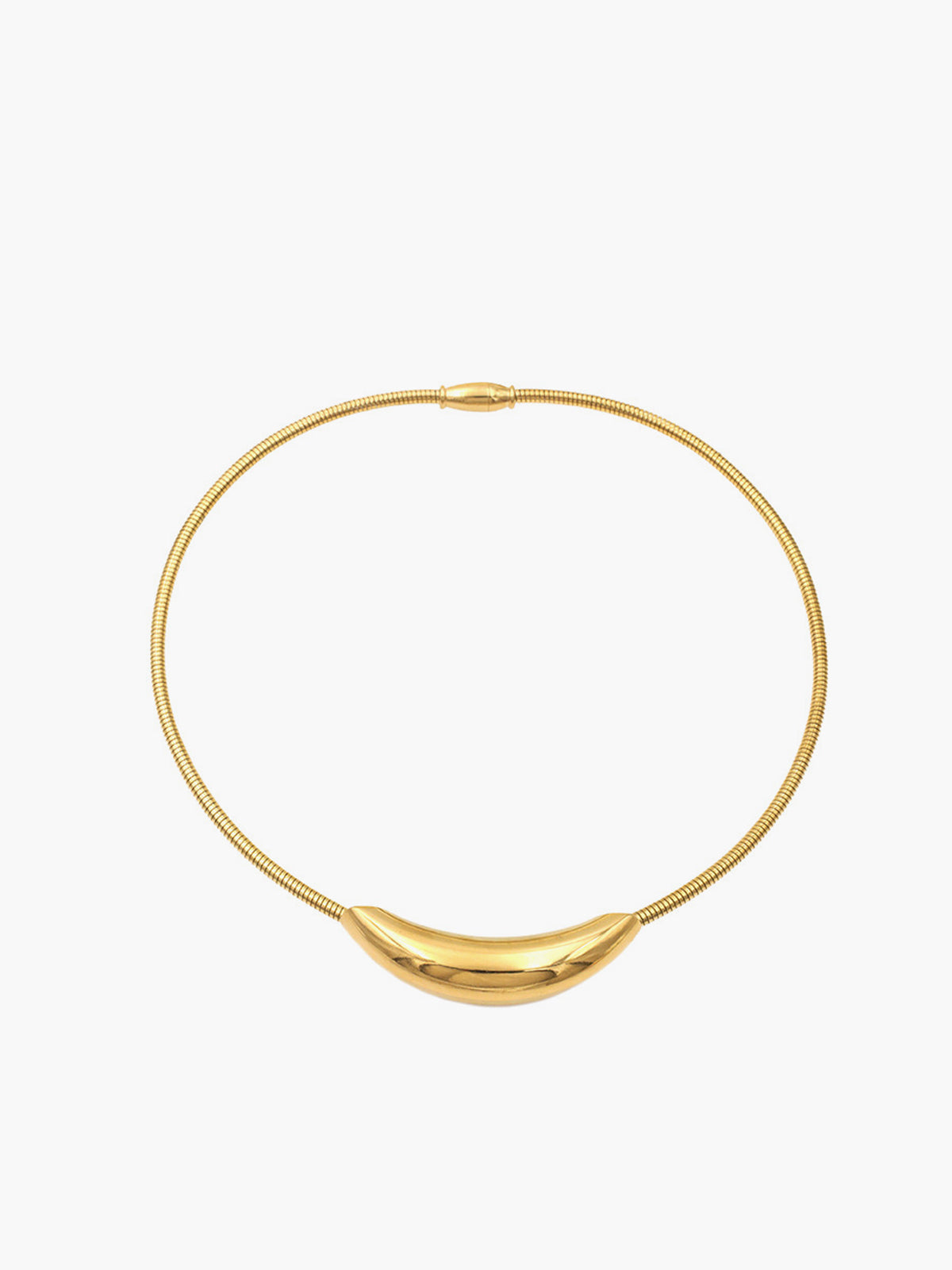Chic O-Ring Choker Necklace-Chicvia